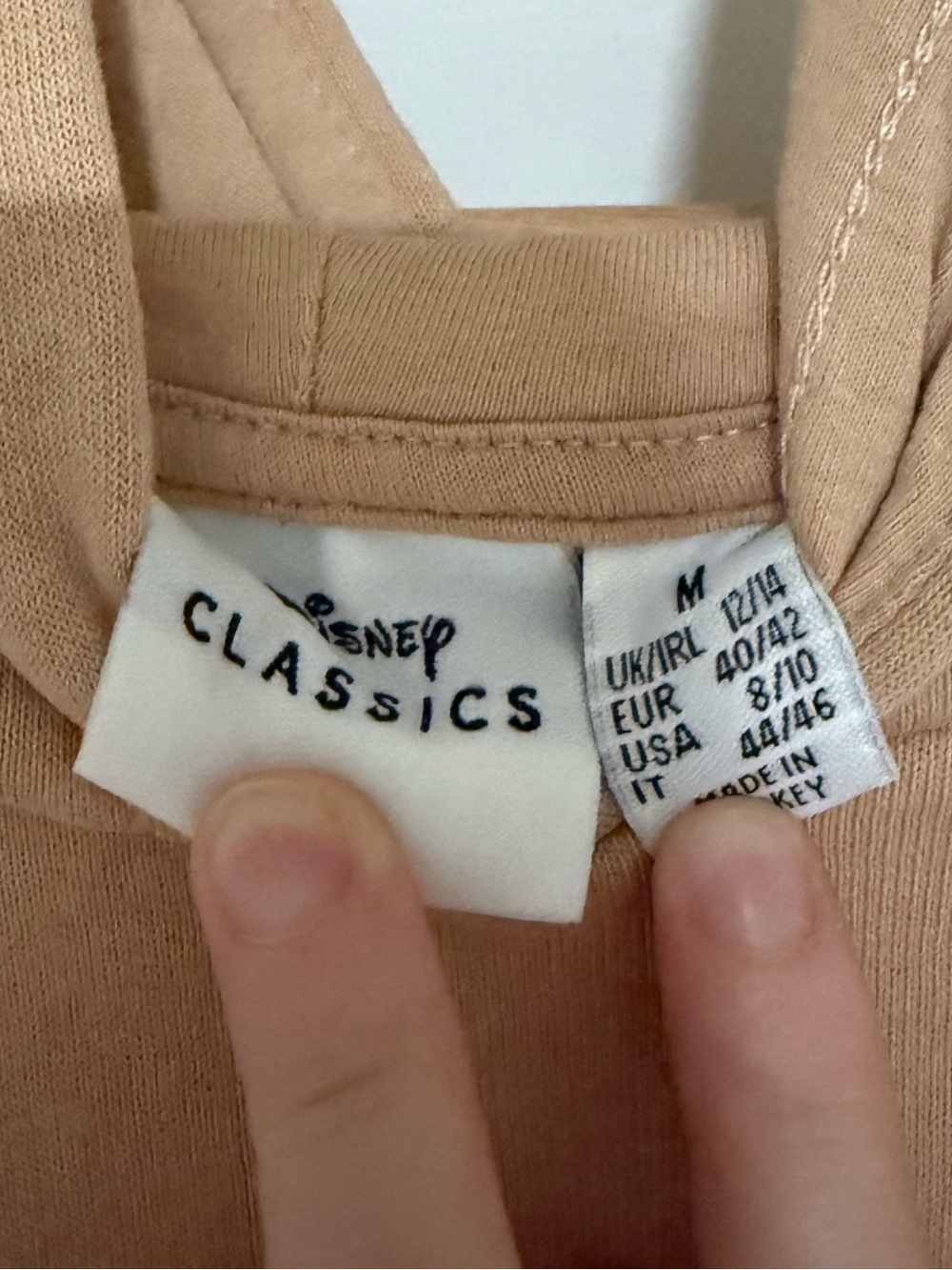 Disney Lion King Hoodie in Tan with Black Logo - Picture 5 of 10